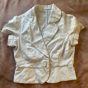 Lapel Collar Blouse